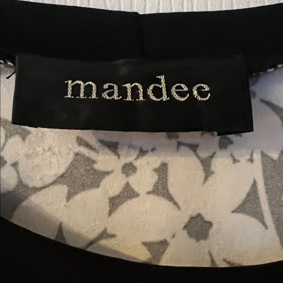 Mandee Black and White Floral Tank Top - Picture 2 of 4
